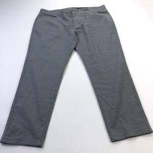 J. Hilburn Casual 41 (Fits 41W 29L) Stretch Cotton Chino Pants Gray
